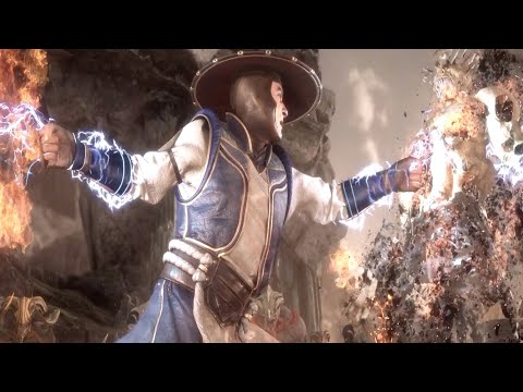 Mortal Kombat 11 Raiden Cutscene | Dark Raiden Goes Super Saiyan Scene