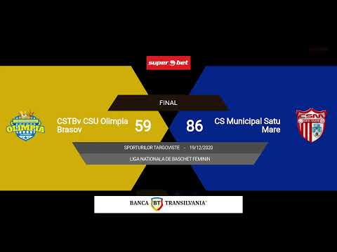 LNBF 2020-2021: CSTBv CSU Olimpia Brașov - CSM Satu Mare