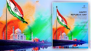 Republic Day Poster | Republic Day 2021 | Photoshop Tutorial