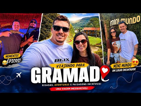 Voltamos para Gramado e Canela!Foi INESQUECÍVEL!Cara de Mau, Mini Mundo,Lago Negro e muito mais😍Pt.1