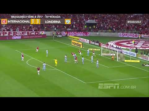 Internacional 3 x 1 Londrina - Rádio Caxias