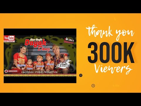 New Single Dayak Dong - Aan Baget FT Syentia, Seven, Decven ( Official Musk Video)