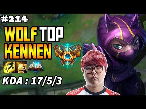 SKT T1 Wolf Kennen vs Jayce TOP - Korea Challenger Season 8