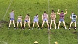 preview picture of video 'Richland High Powder Puff Junior Cheer Team'