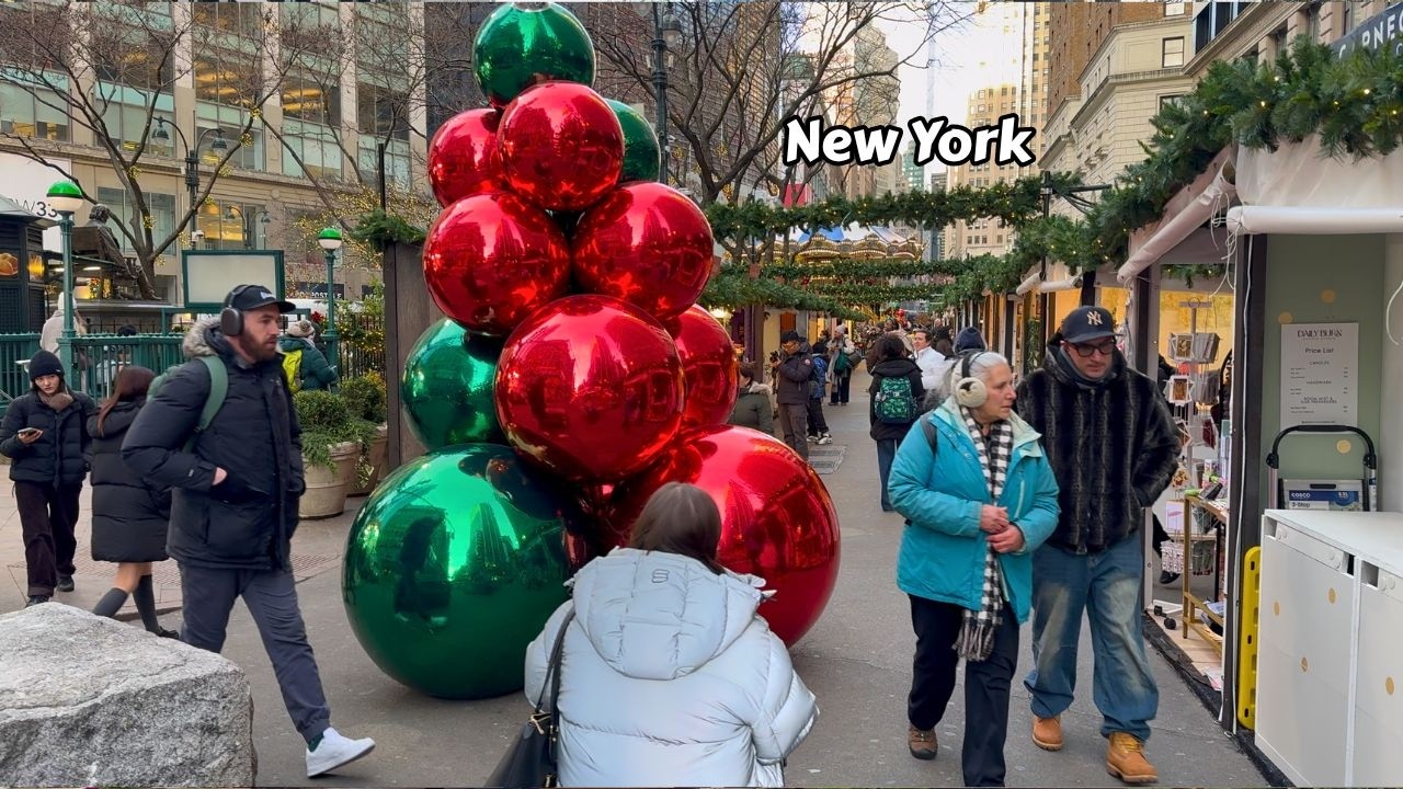NYC Walking Broadway Manhattan New York City 4k Hdr Video
