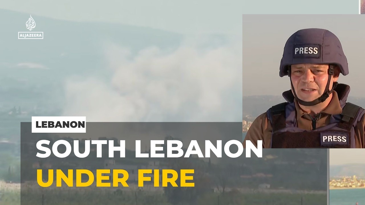Israeli air strikes intensify in South Lebanon despite the ceasefire