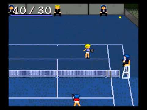 Smash Tennis Super Nintendo