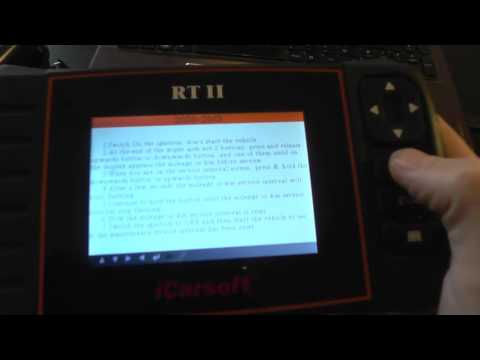 Renault Fluence Oil Service Indicator Reset Instructions   No Tools Needed