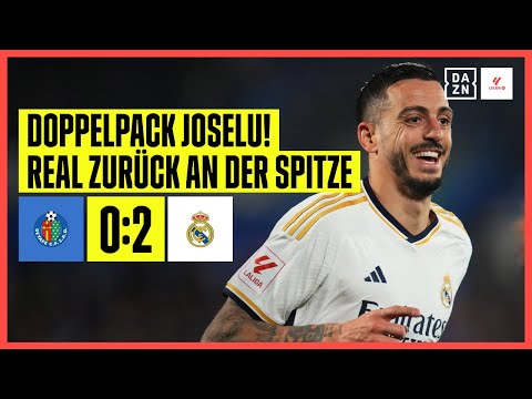 Madrilenen lassen im kleinen Derby nichts anbrennen: Getafe - Real Madrid 0:2 | LaLiga | DAZN