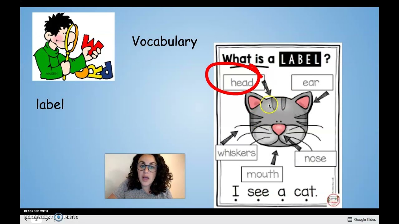 Labeling Pictures with Words