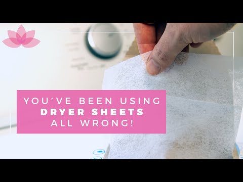 image-How do you reuse dryer sheets?