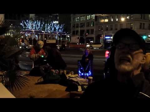 SF Federal Reserve 12/23/13 - ILLUMINATE THE FED - Vic Sadot performing 