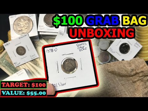 [SEE WARNING] Unboxing a $100 Coin Grab Bag From CoinCrate - Did We Get Ripped Off Or Score???
