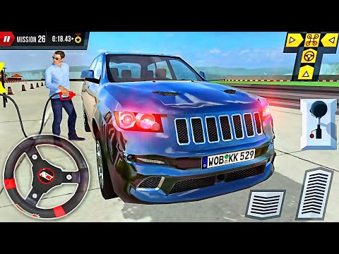 Multi Level Parking 5: Airport Grand Cherokee Real City Drive 4x4 SUV - Best Android GamePlay #4