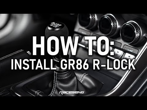 HOW TO INSTALL A RACESENG GR86 R-LOCK