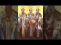 Troparul Sf Trei Ierarhi Vasile Cel Mare Grigorie Teologul Si Ioan Gura De Aur 31 Ianuarie
