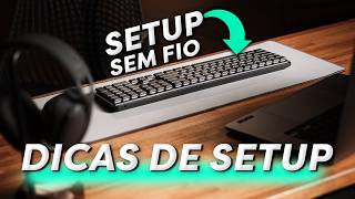 A MELHOR DICA PARA UM SETUP ORGANIZADO E SEM FIOS!