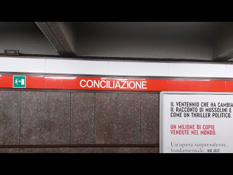 (Walkthrough) Stazione CONCILIAZIONE (M1 Metro Milano)