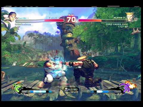 Super Street Fighter 4 - GrillztheBrute (Ryu) vs. LORD VADER 2000 (Guile)