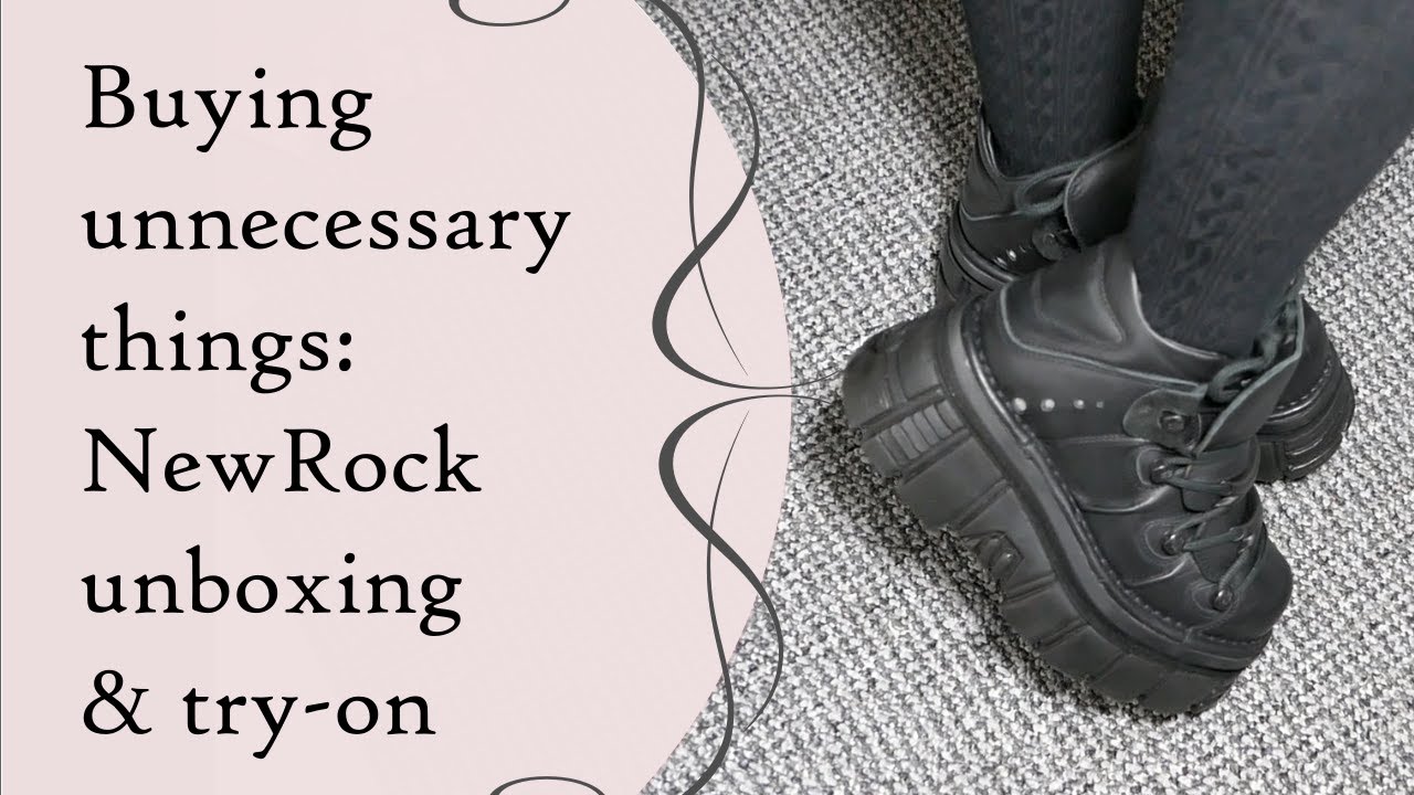 New Rock Boots - Unboxing & First Impressions