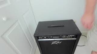 Video thumbnail for Repairing noisy scratchy pots with static on a bass amp Peavey TKO 115 S by Bill Plays Bass