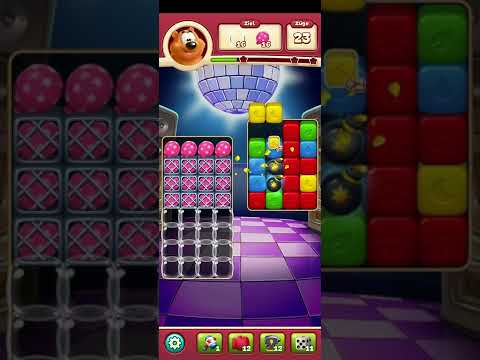 Toon blast Level 448 bomb+arrow 3 stars