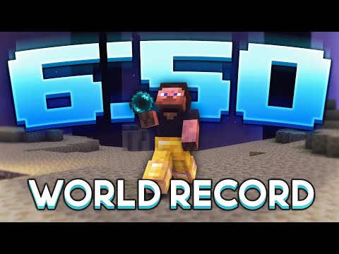 MINECRAFT WORLD RECORD (6:50)