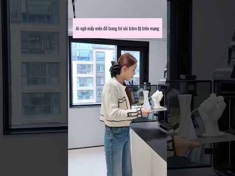 In 3D cực cuốn sáng tạo bất tận tại nhà