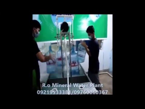 Ro mineral water plant