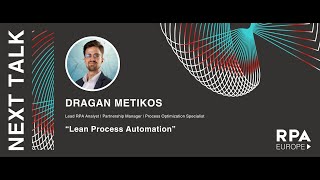 Dragan Metikos: Lean Process Automation