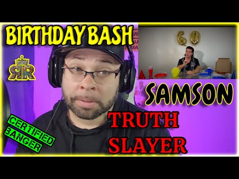 First time hearing Samson -Birthday Bash (Rob Reacts)