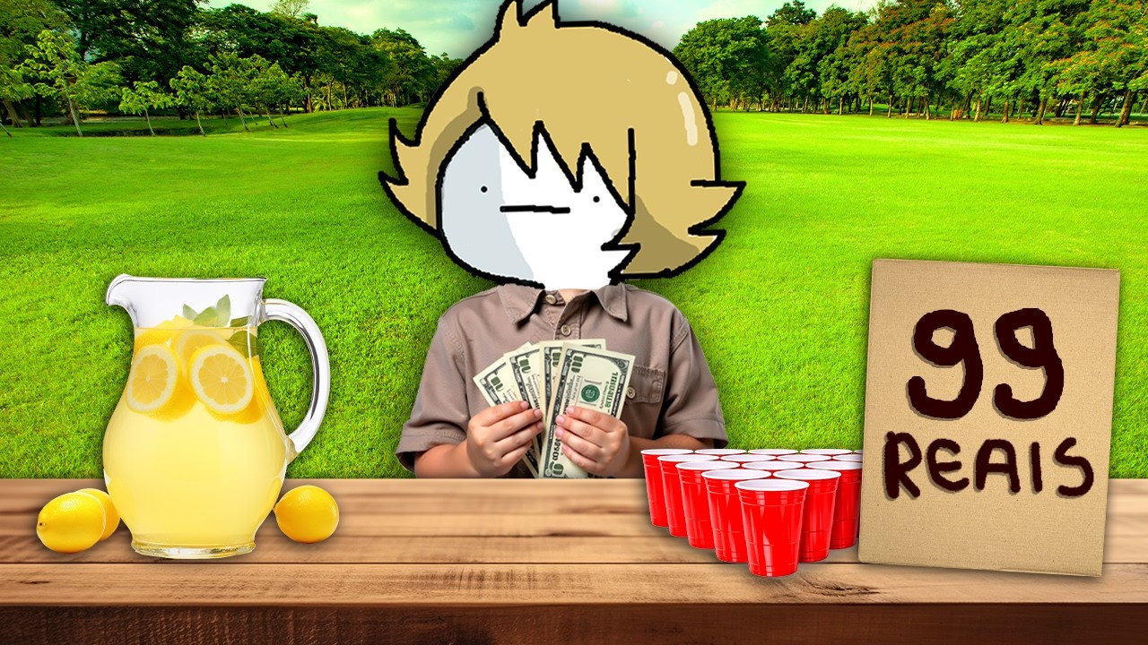 tô TENTANDO virar milionário fazendo LIMONADA