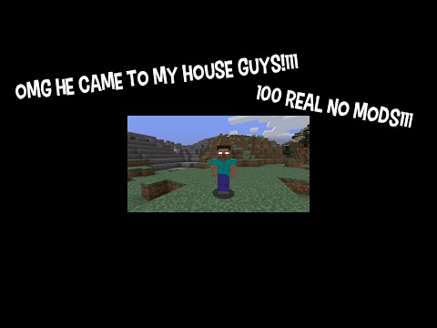 MinerM0use - SUMMONING HEROBRINE IN MINECRAFT! *OMG HE CAME TO MY HOUSE1*