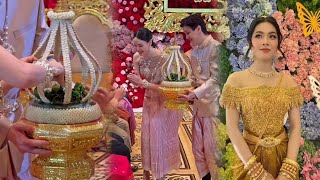 👰💍 Traditional Khmer wedding full of love and blessings! #KhmerWedding #TraditionalCeremony