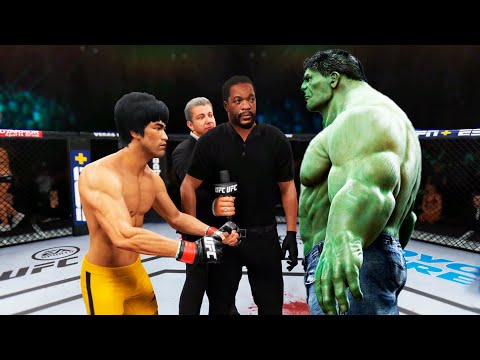 PS5 | Bruce Lee vs. Incredible Hulk (EA Sports UFC 4)