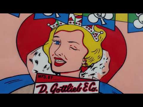 Gottlieb´s Kings and Queens pinball restoration