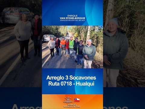 Logro 🎯: Arreglo 3 Socavones Ruta 0718 - Hualqui 🇨🇱🌟
