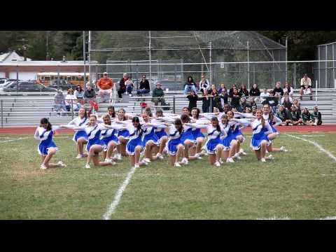 Calhoun Colts Varsity Kickline Pep Rally 2011