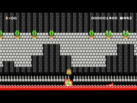 ▲▼▲ Zelda 2 Death Mountain ▲▼▲ by Scret - Super Mario Maker - No Commentary 1AC
