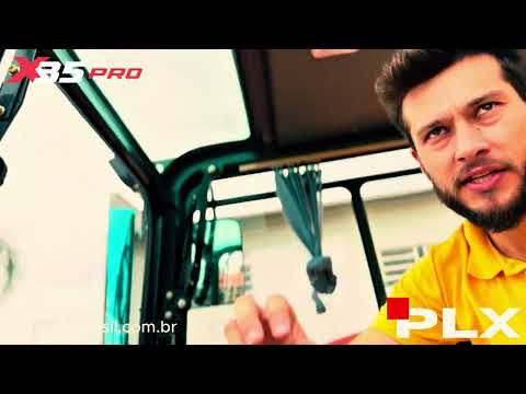 PLX Brasil | Mini escavadeira X35 Pro 3800 kg Giro Zero