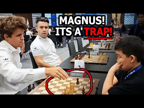 When A Kid Tries To Trick Magnus Carlsen