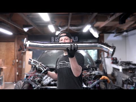 2JZ BRZ Pt 16 - HELP! Lagging In Low RPM & Installing Down Pipe