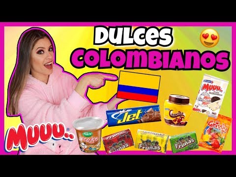 Probando Dulces Colombianos | WOW están Riquísimos | NatyGloss