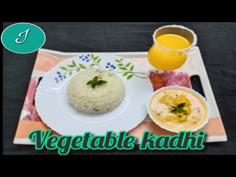 Vegetable Kadhi। By Jiana's love from Nature