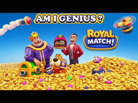 FASTEST RECORD❕❕❕ I PLAYED A ROYAL MATCH AND PASSED THIS LEVEL IN ONLY  6 MOVES EASILY || LEVEL 3602