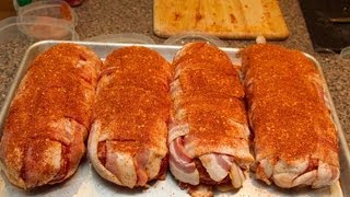 Bacon Explosion Pork Fatties Recipe