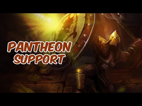 Pantheon Support vs Thresh - Platinum - Season 5 - Patch 5.13