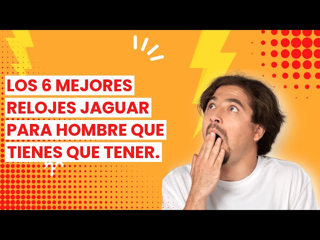 Vídeo relacionado con Jaguar Reloj Modelo J878/1 de la colección ACAMAR, Caja de 44 mm Plata con Correa de Piel marrón para Caballero