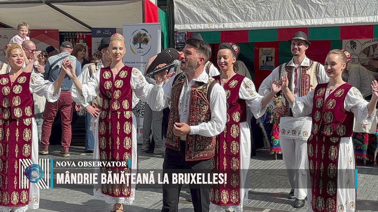 Mândrie bănățeană la Bruxelles!