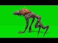 Alien Creature Green Screen Free 4K Green Screen Video With Monster Creepy Sound Effect